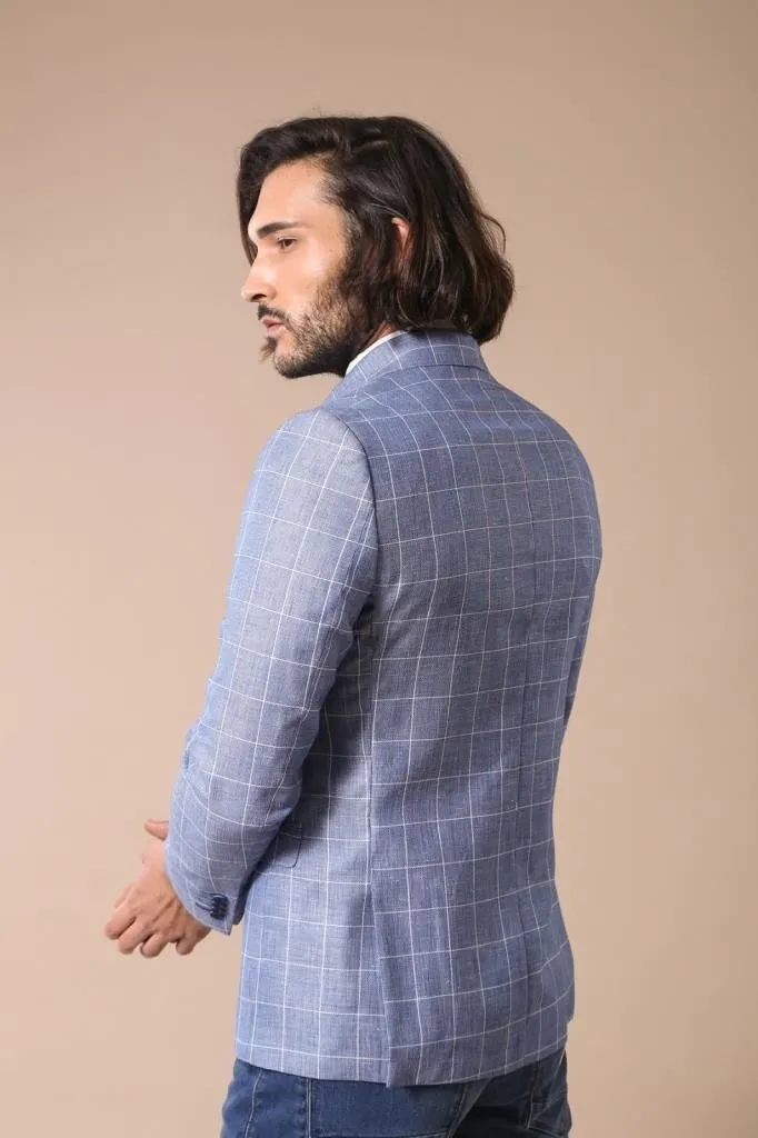 15506 Blue Blazer Jacket
