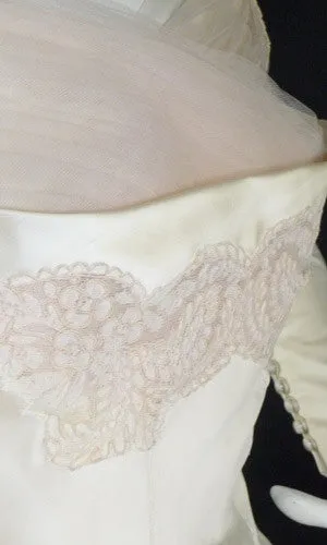 1950's William Cahill Beverly Hills Vintage Wedding Dress