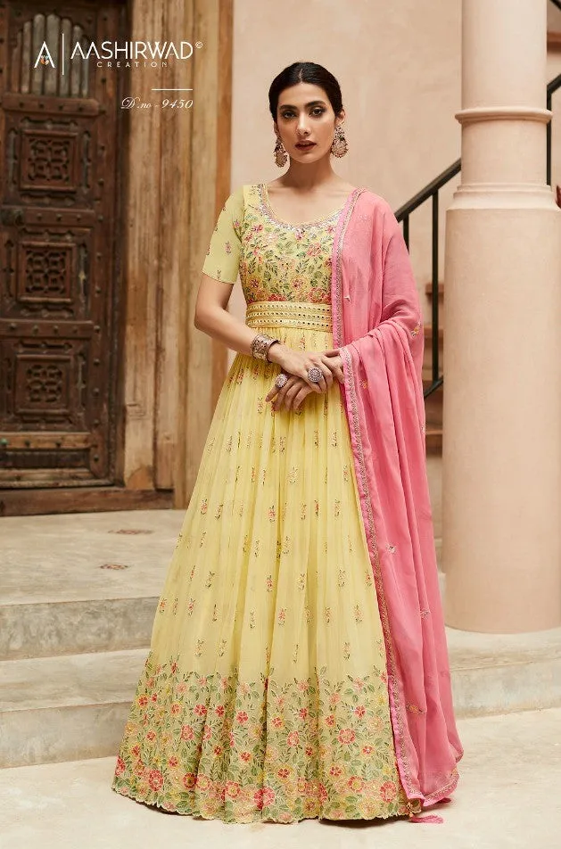 AASHIRWAD AZA FANCY SALWAR SUIT
