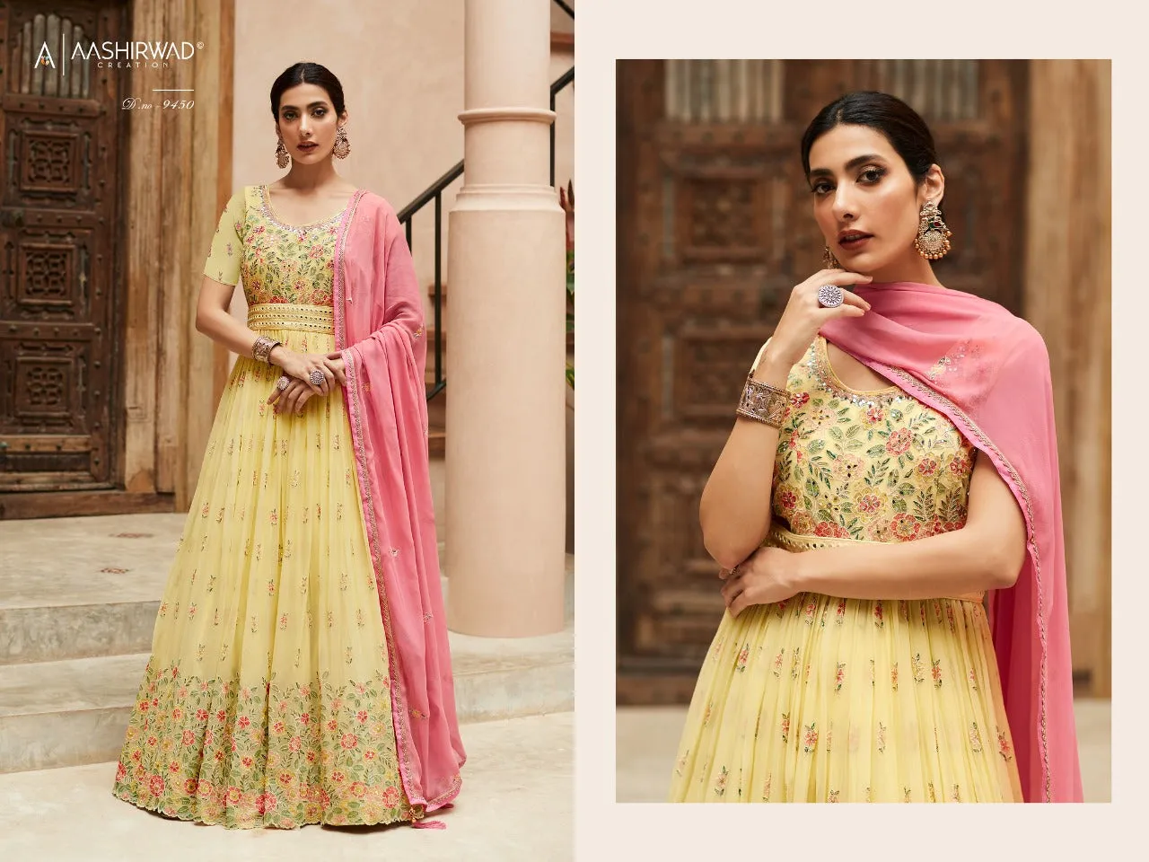 AASHIRWAD AZA FANCY SALWAR SUIT