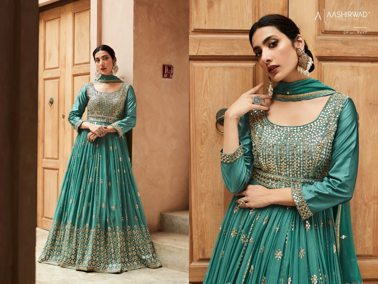 AASHIRWAD AZA FANCY SALWAR SUIT