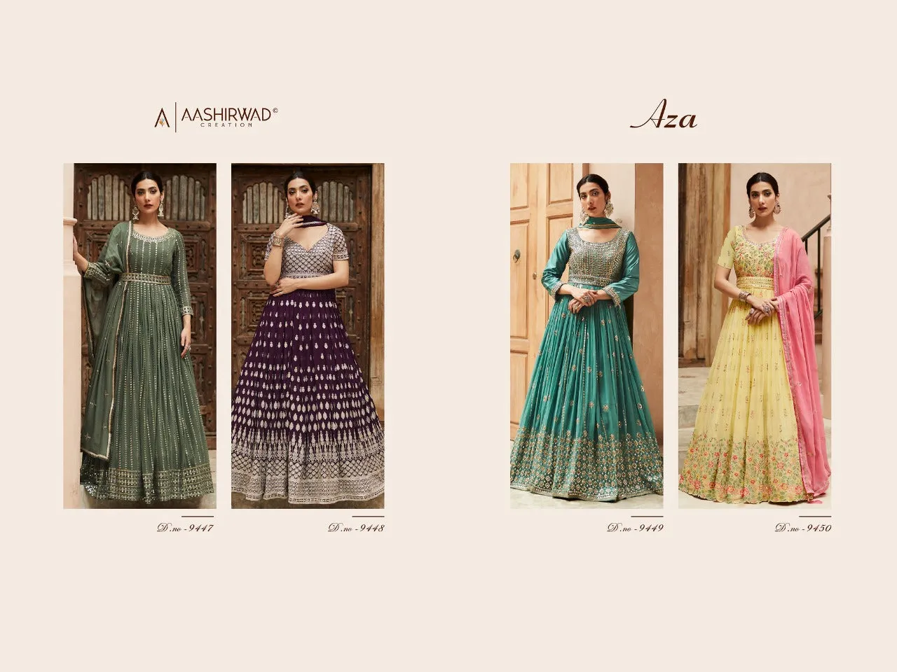 AASHIRWAD AZA FANCY SALWAR SUIT