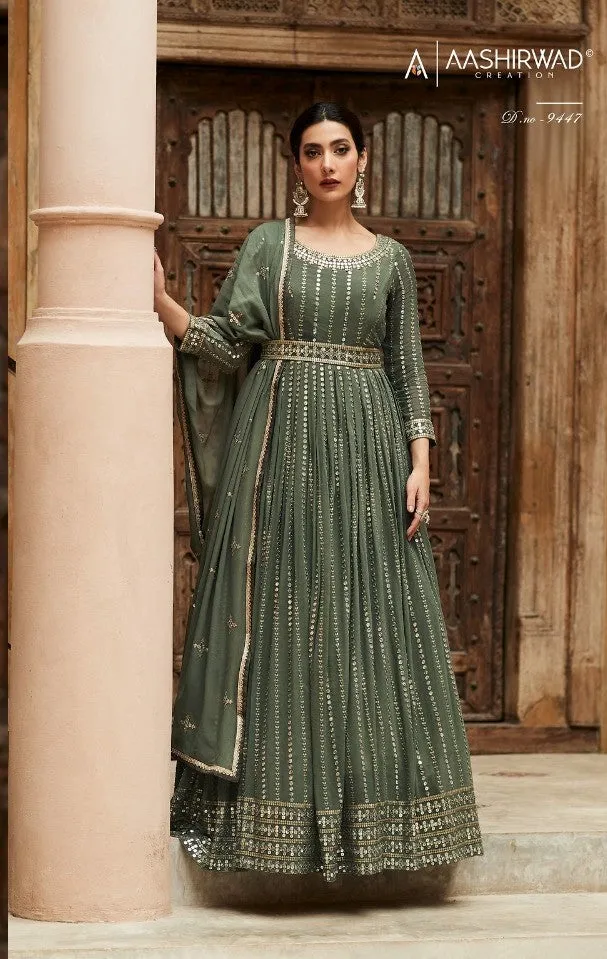 AASHIRWAD AZA FANCY SALWAR SUIT