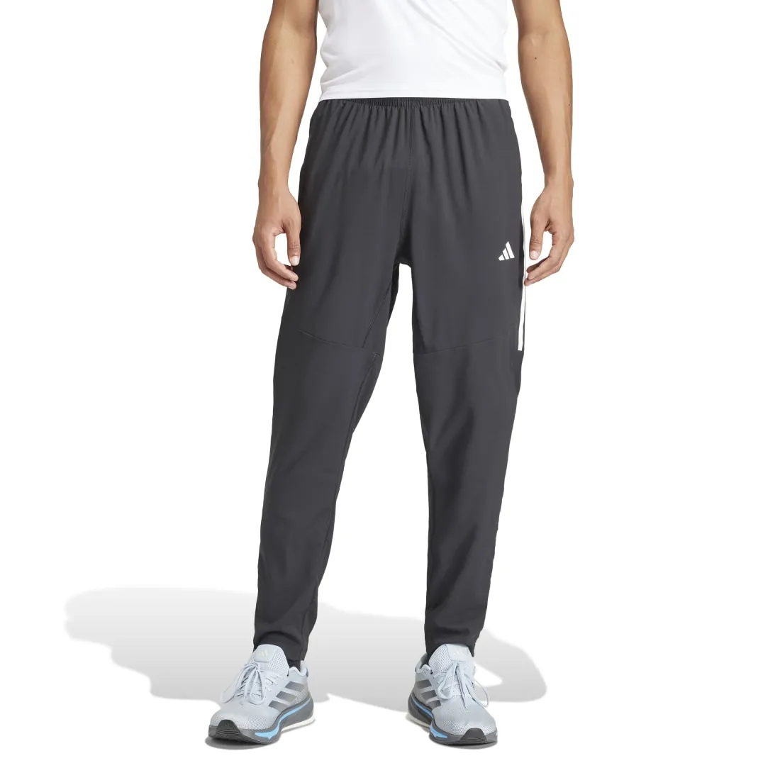 Adidas Own The Run 3- Stripes Men's Track Pants Black