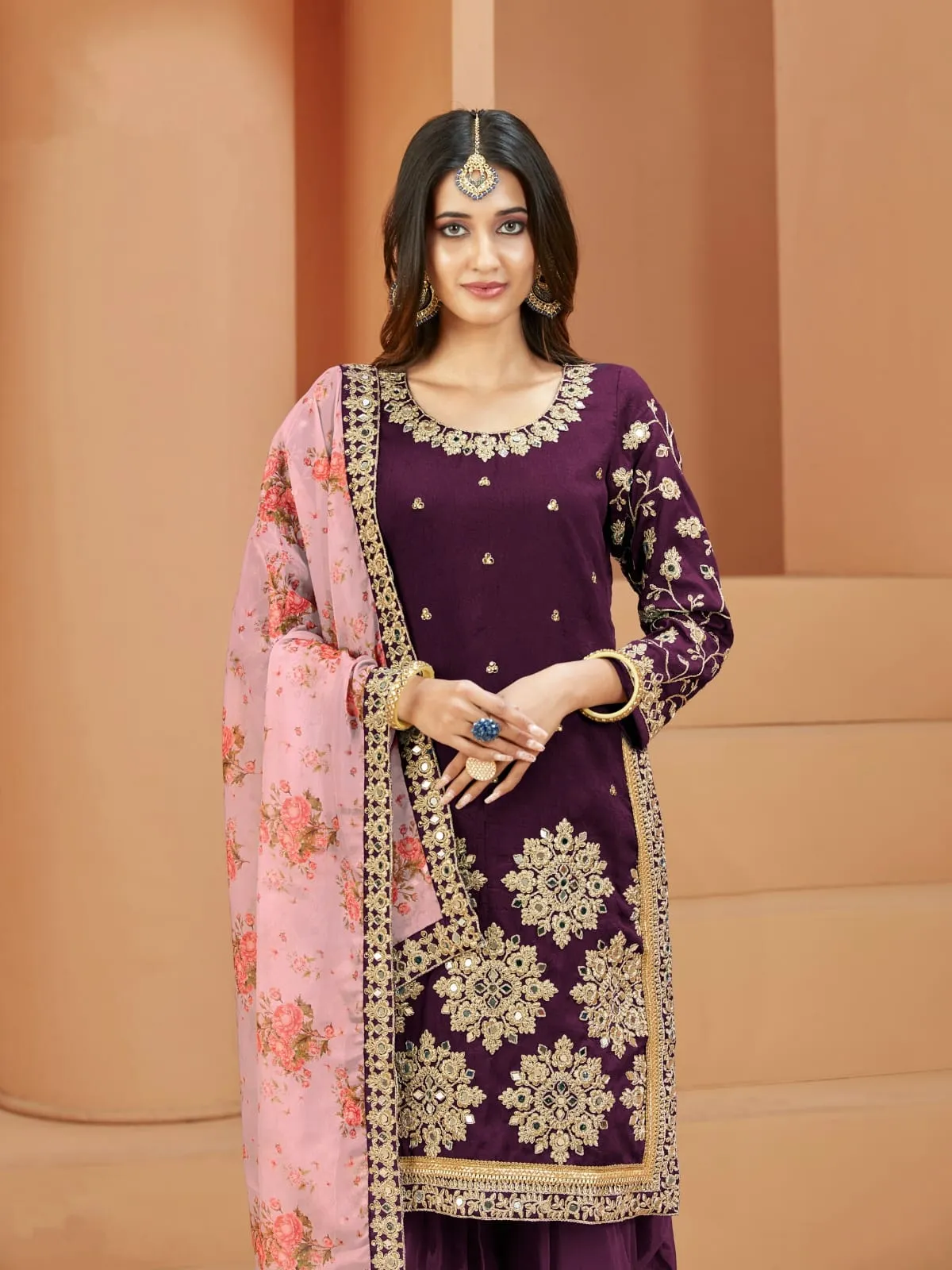 Beutiful Designer Wedding Wear Anarkali Suit