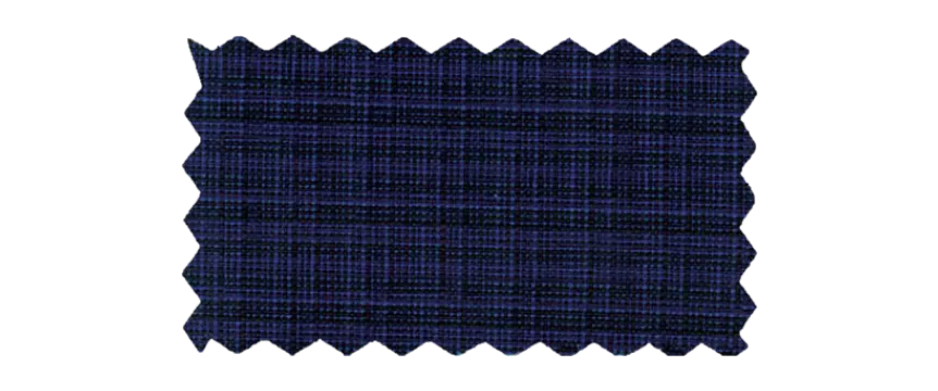 Blue Check Weave Suit