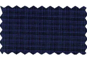 Blue Check Weave Suit