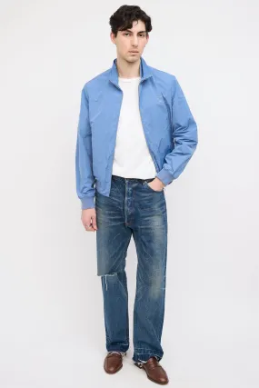 Brit Nylon Zip Up Jacket