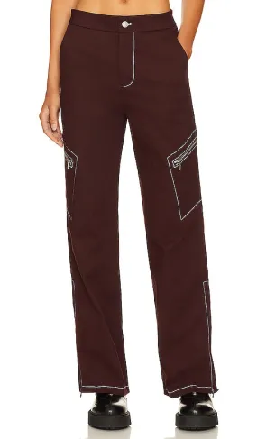 BY.DYLN Vaeda Pants in Purple