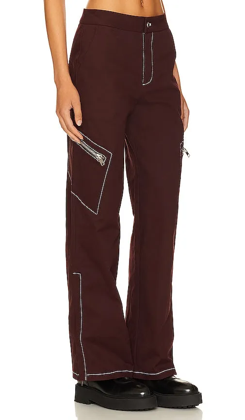 BY.DYLN Vaeda Pants in Purple