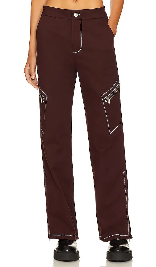 BY.DYLN Vaeda Pants in Purple