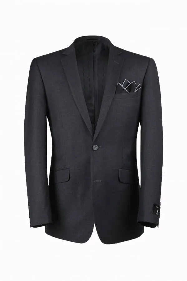 Charcoal Slim Fit 2 Pc Suit
