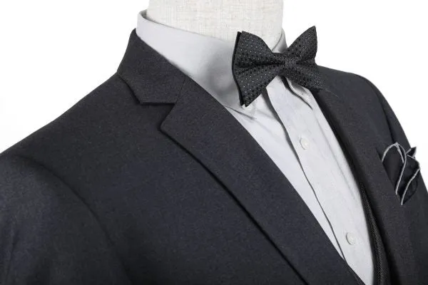 Charcoal Slim Fit 2 Pc Suit