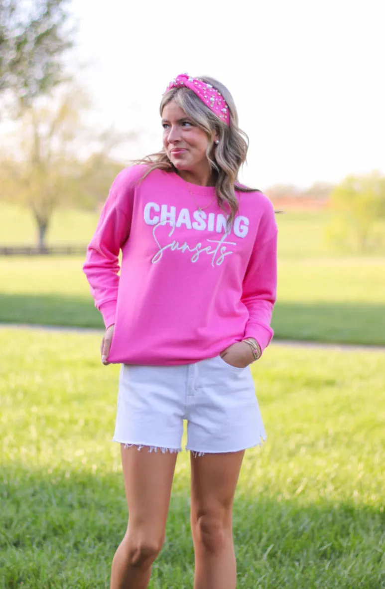 Chasing Sunsets Sweatshirts