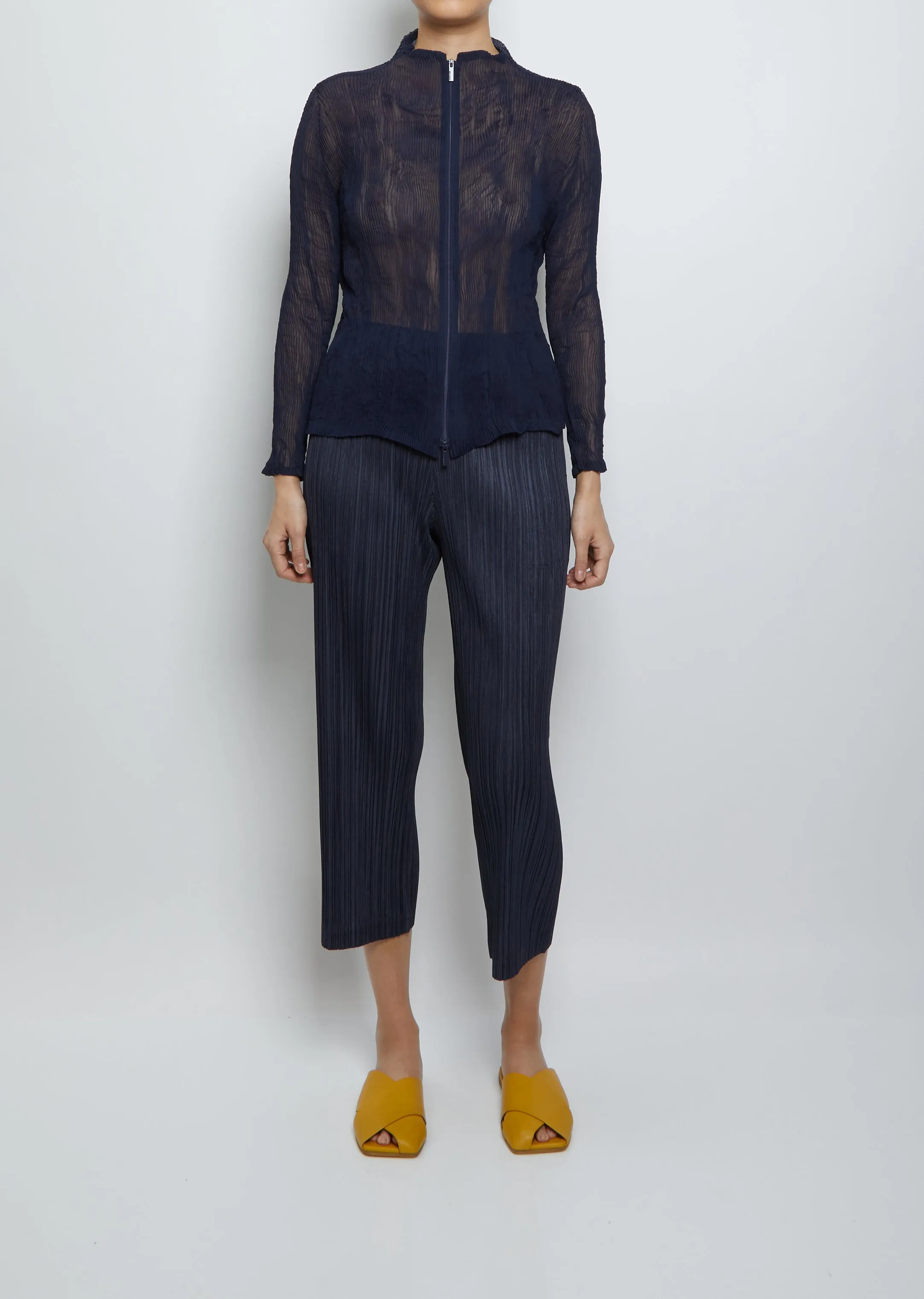 Chiffon Twist 1 Zip-Up