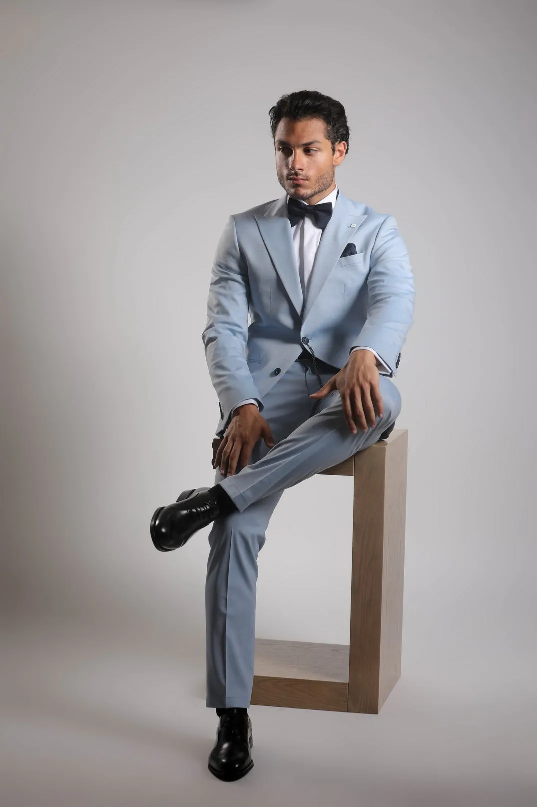Digel light blue suit