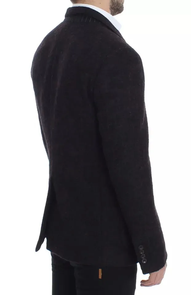 Dolce & Gabbana Alpaca Two Button Jacket
