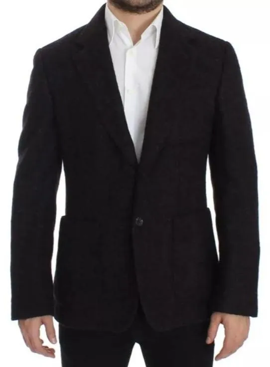 Dolce & Gabbana Alpaca Two Button Jacket