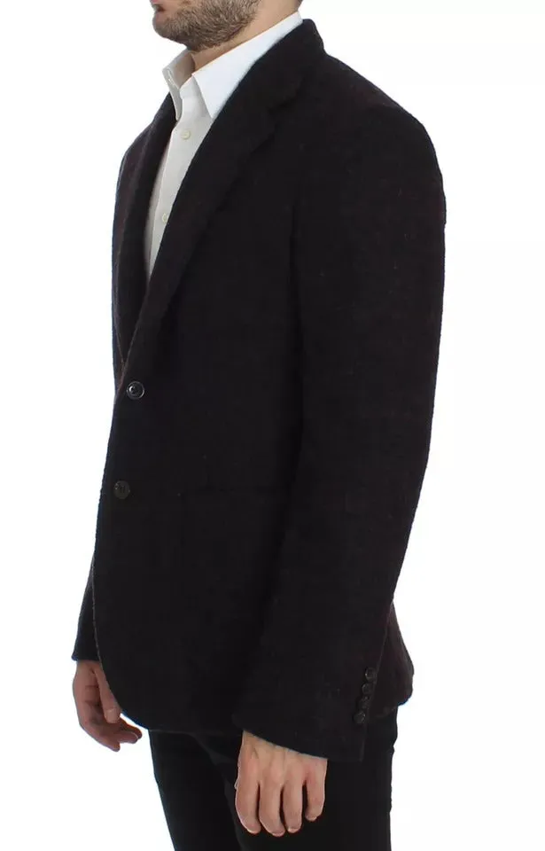 Dolce & Gabbana Alpaca Two Button Jacket