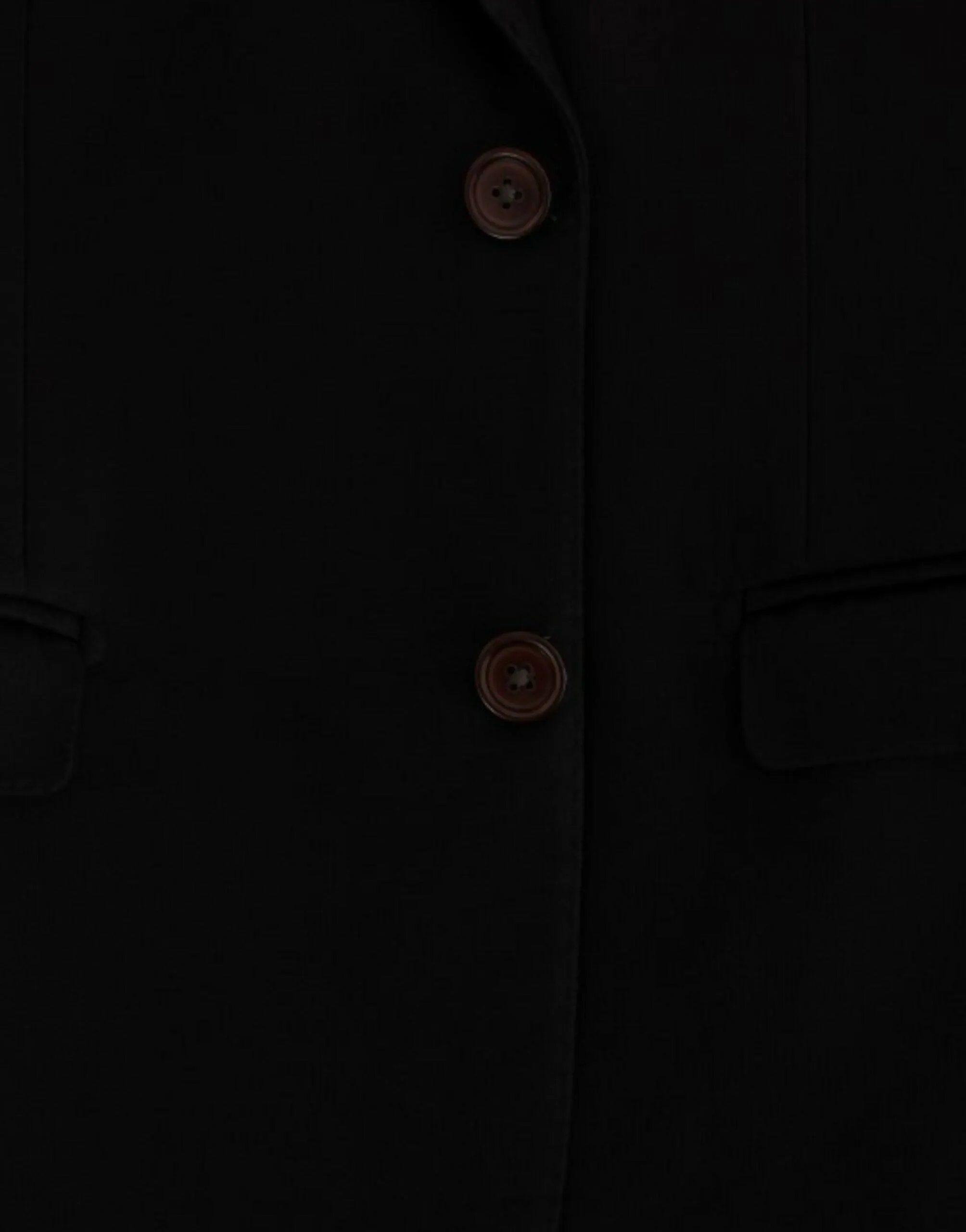 Dolce & Gabbana Black silk slim fit blazer