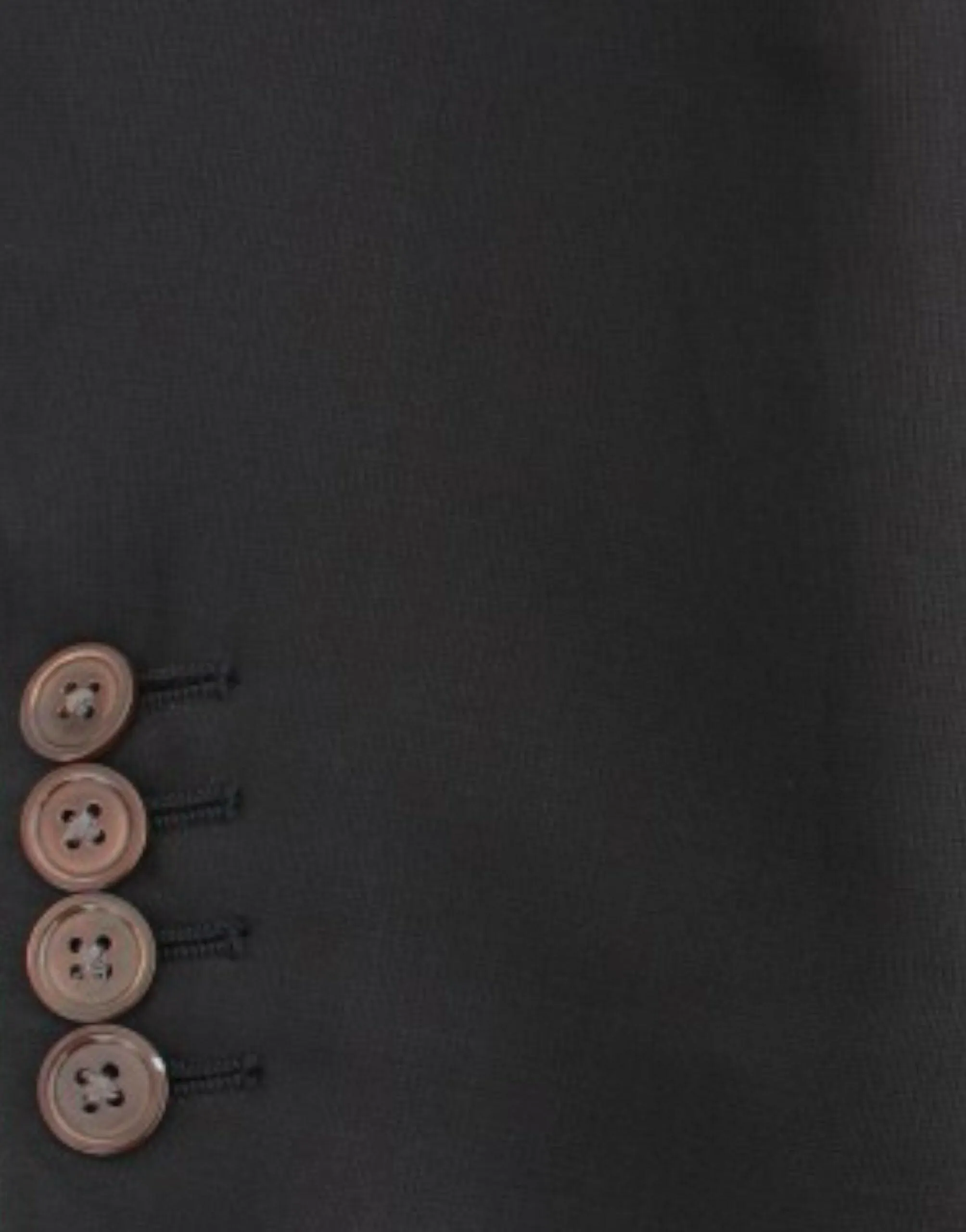 Dolce & Gabbana Black silk slim fit blazer