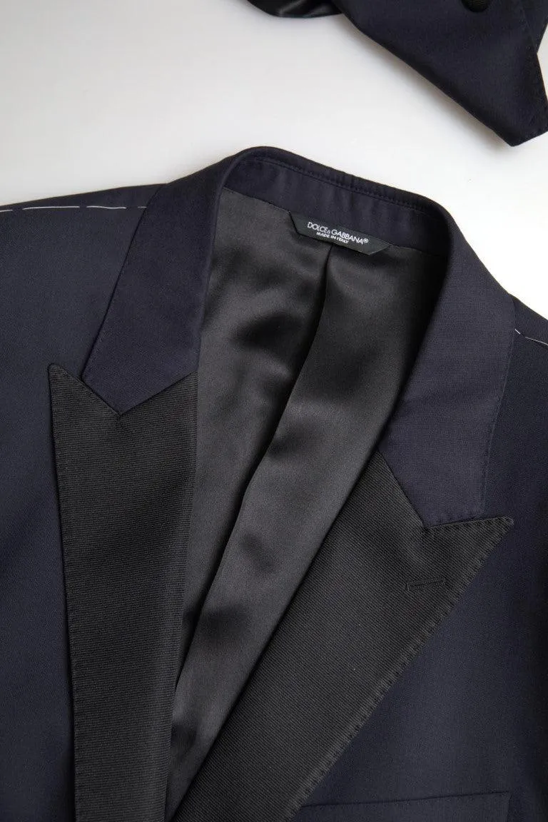 Dolce & Gabbana Blue 2 Piece Single Breasted MARTINI Blazer