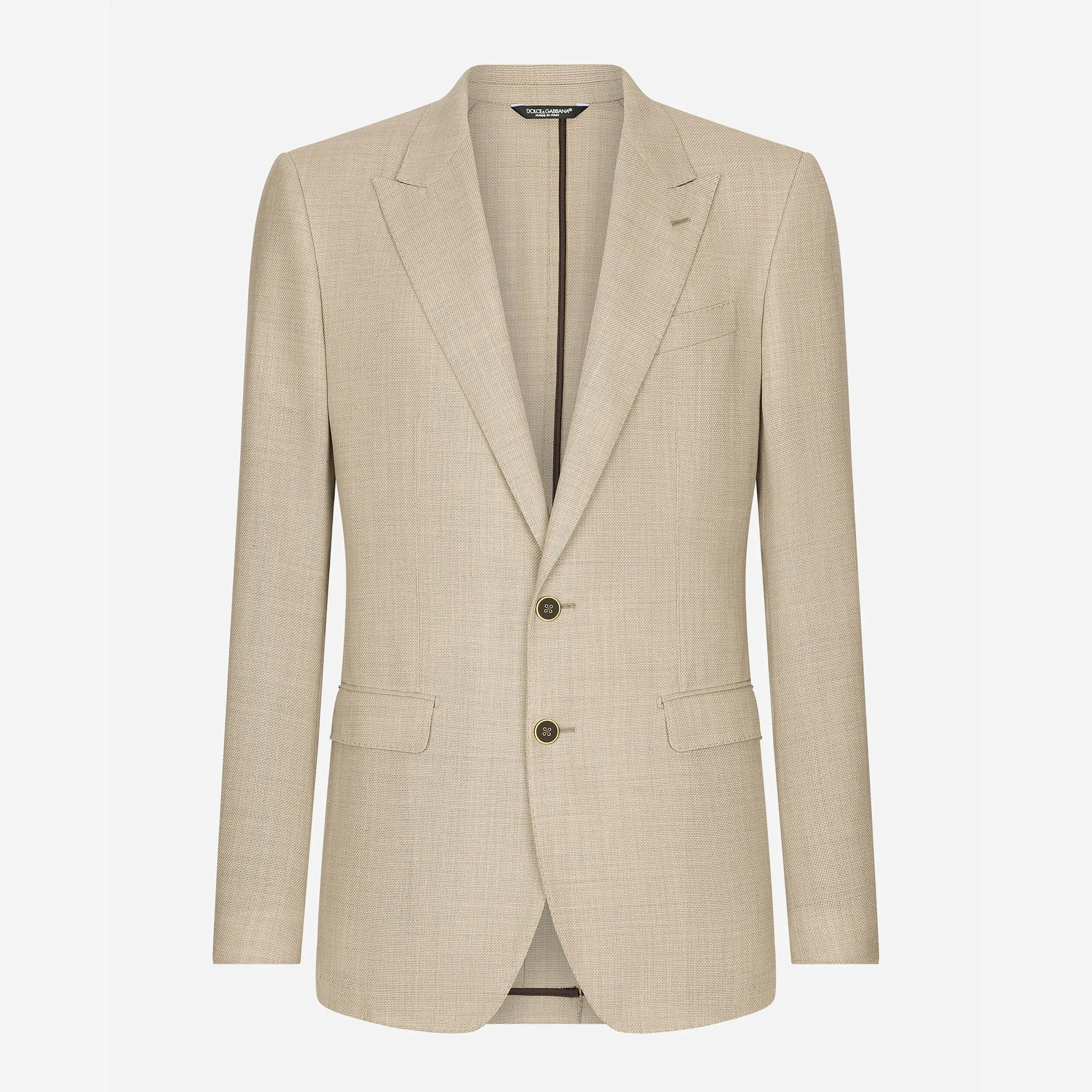 Dolce & Gabbana Single Breasted Wool Jacket