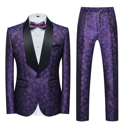 Dylan Brew Collections Mens Purple Suits and Wedding Tuxedos