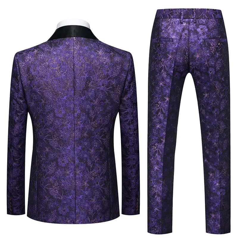 Dylan Brew Collections Mens Purple Suits and Wedding Tuxedos