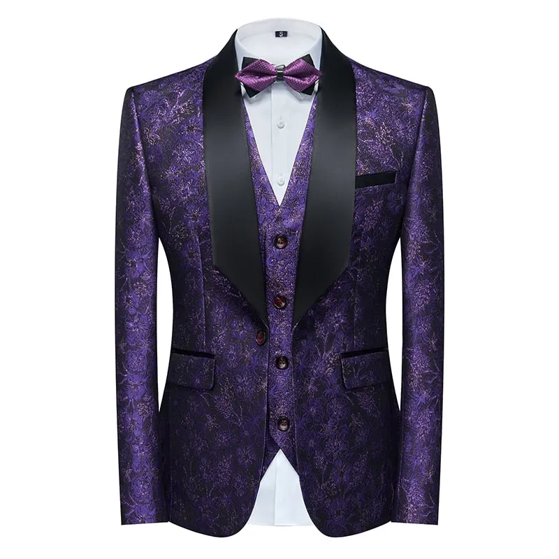 Dylan Brew Collections Mens Purple Suits and Wedding Tuxedos