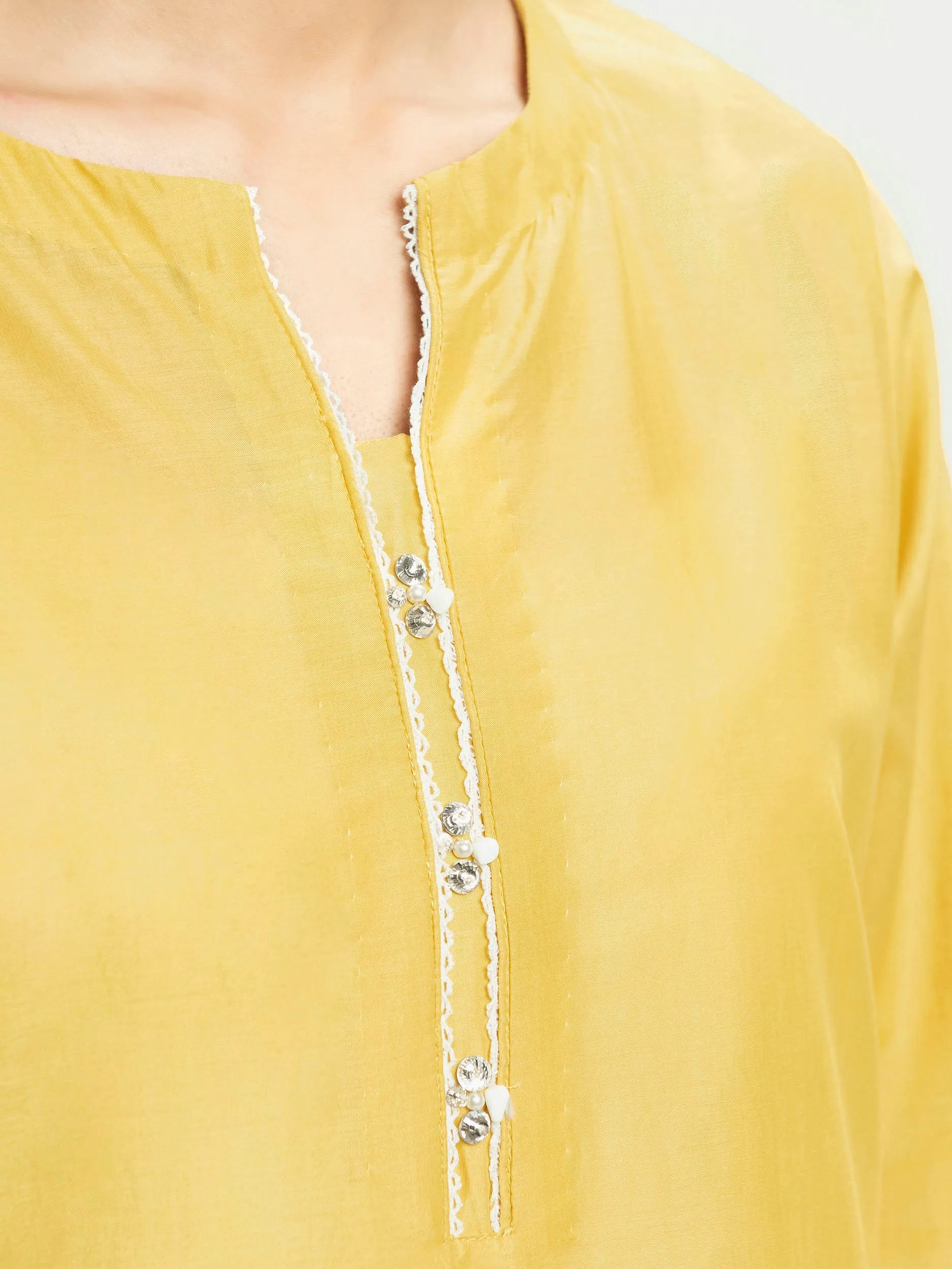 Embroidered 2 Piece Suit