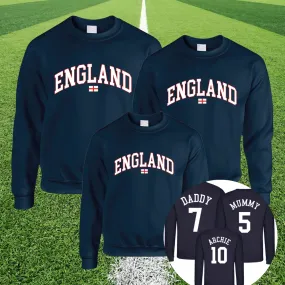 England Stadium Family Sweatshirts Navy
