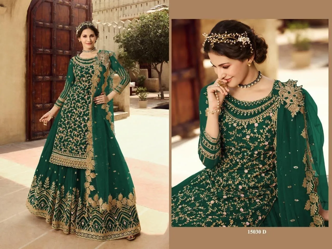Glossy Simar Amyra Shaivi 15030 Colors Suit