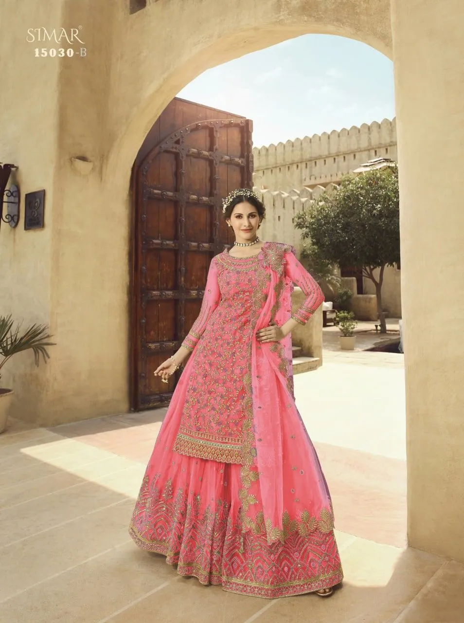 Glossy Simar Amyra Shaivi 15030 Colors Suit