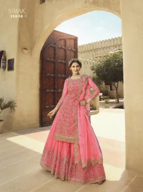 Glossy Simar Amyra Shaivi 15030 Colors Suit
