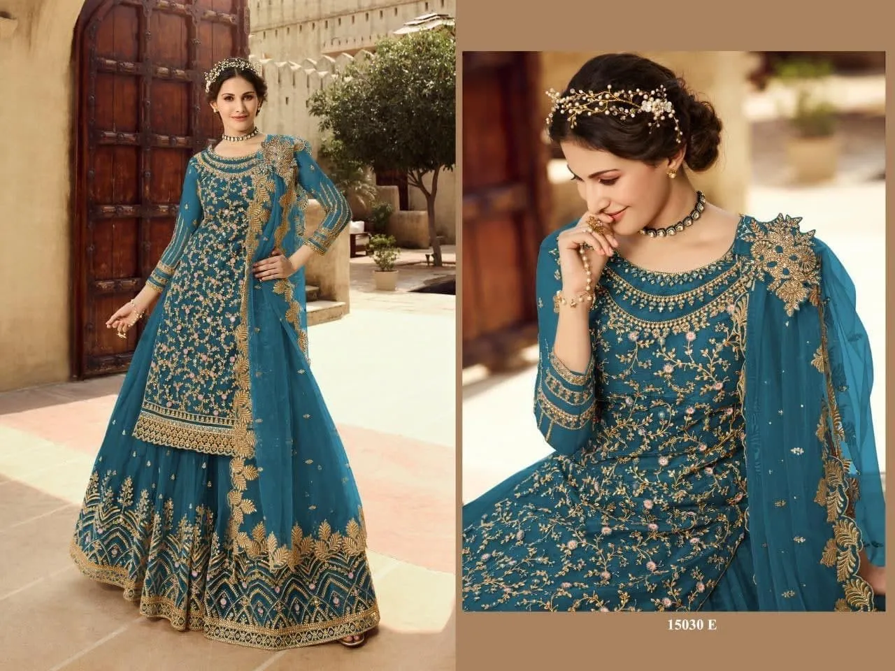Glossy Simar Amyra Shaivi 15030 Colors Suit