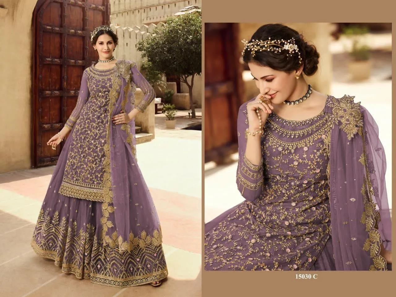 Glossy Simar Amyra Shaivi 15030 Colors Suit