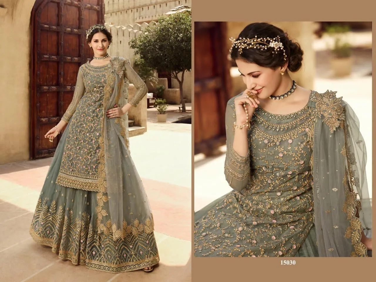 Glossy Simar Amyra Shaivi 15030 Colors Suit