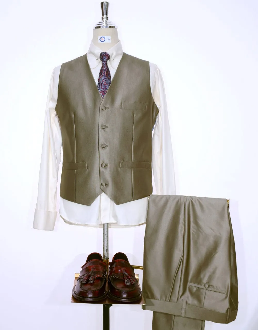 Gold Tonic 3 Piece Suit