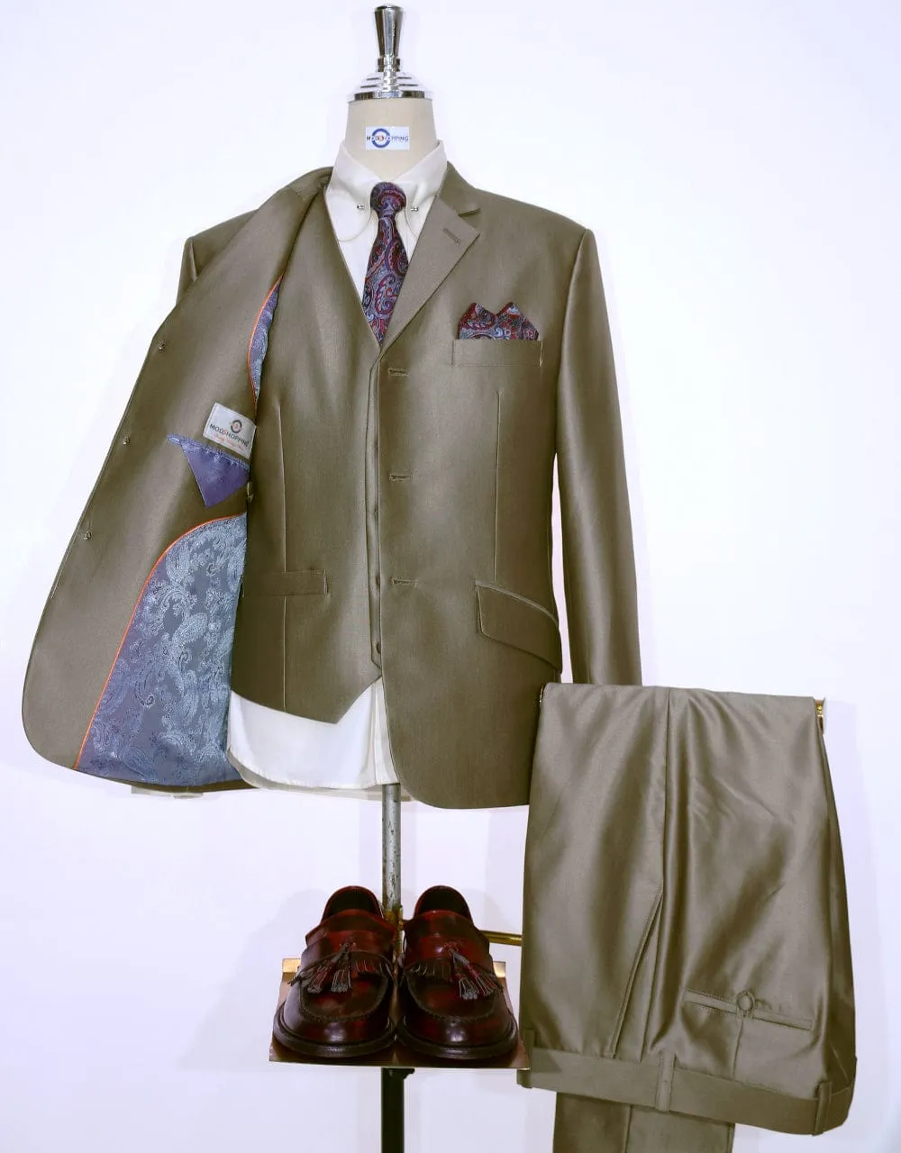 Gold Tonic 3 Piece Suit