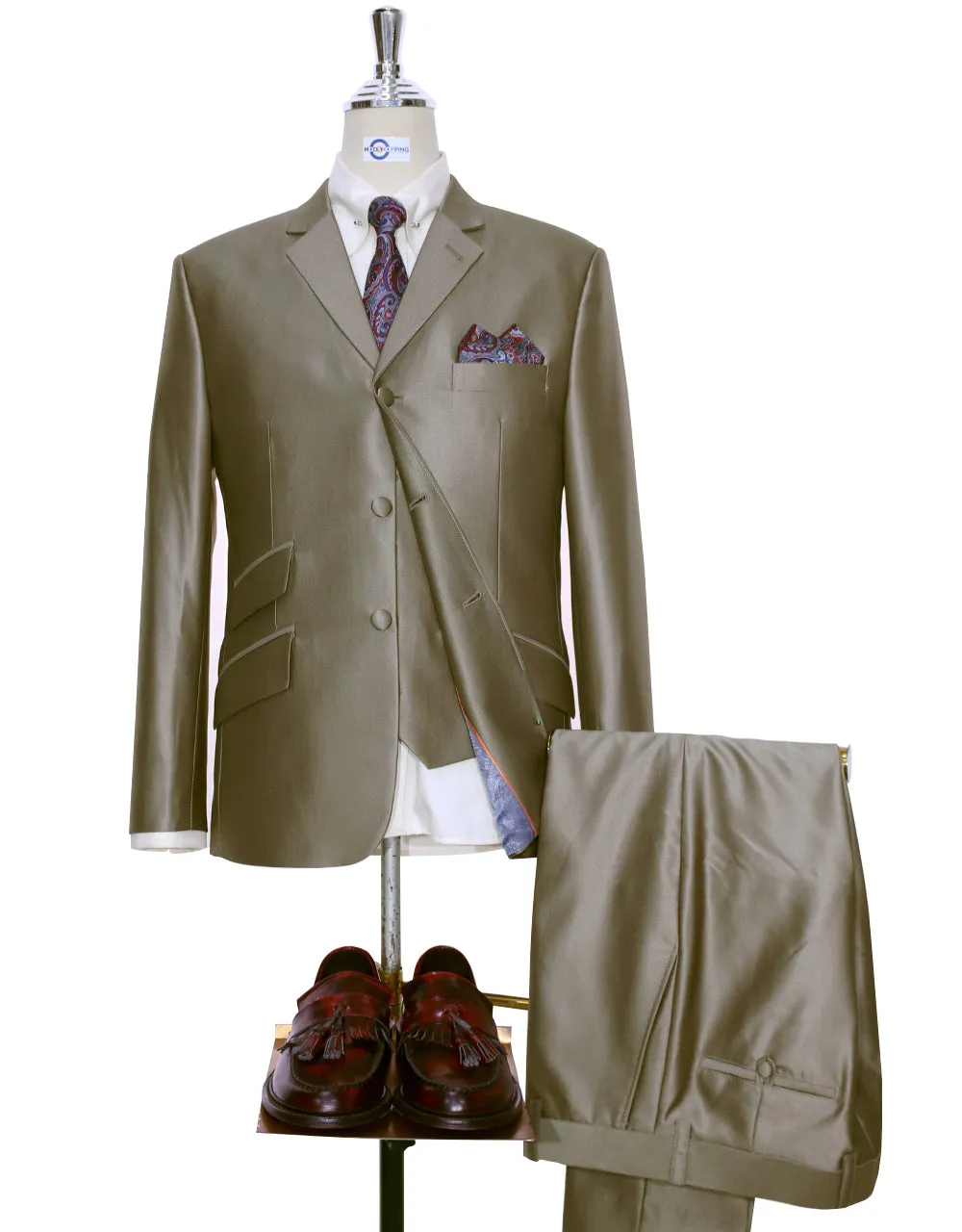 Gold Tonic 3 Piece Suit