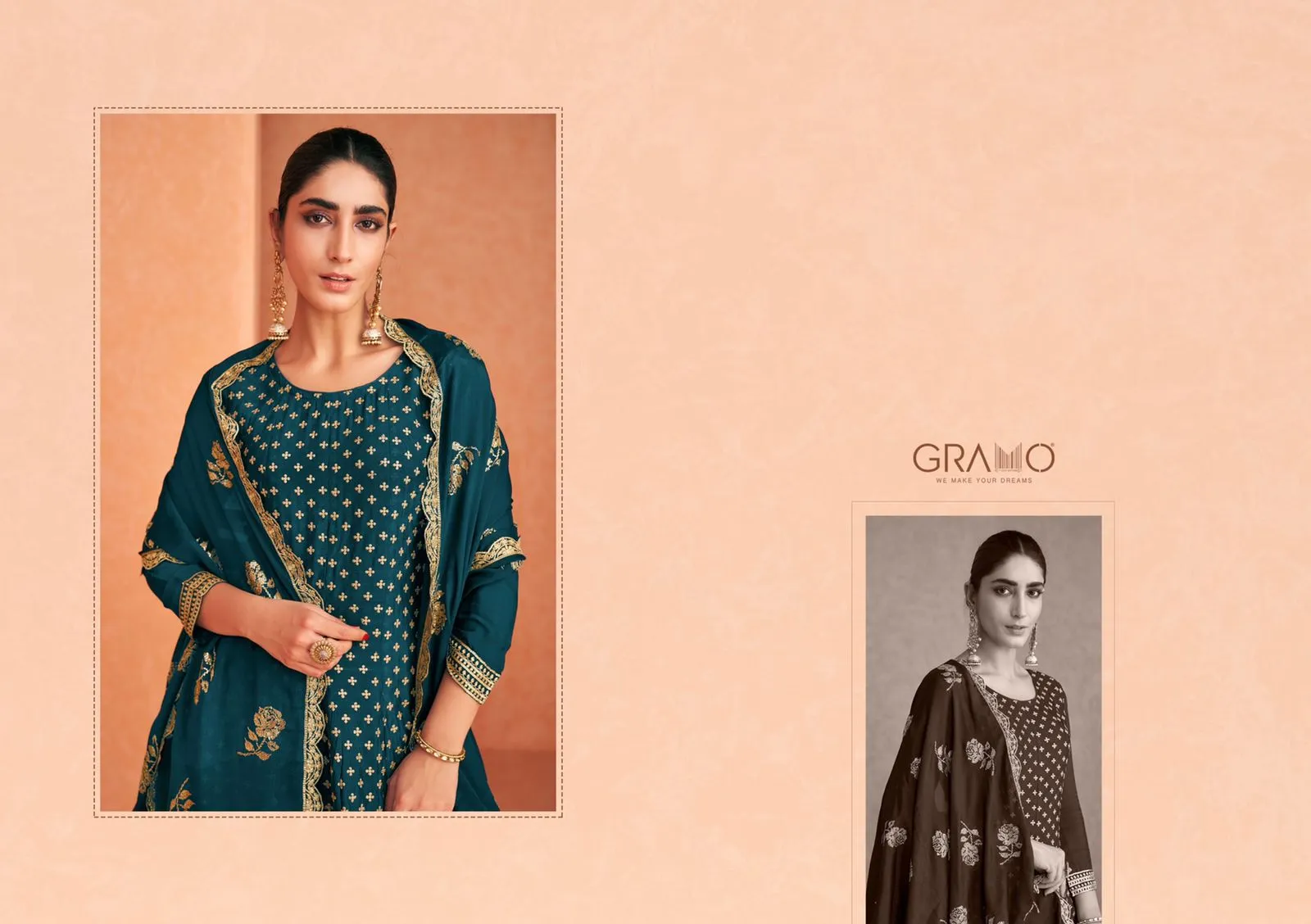 GRAMO COLOUR SPECIAL VOL 3 GEORGETTE SALWAR SUIT