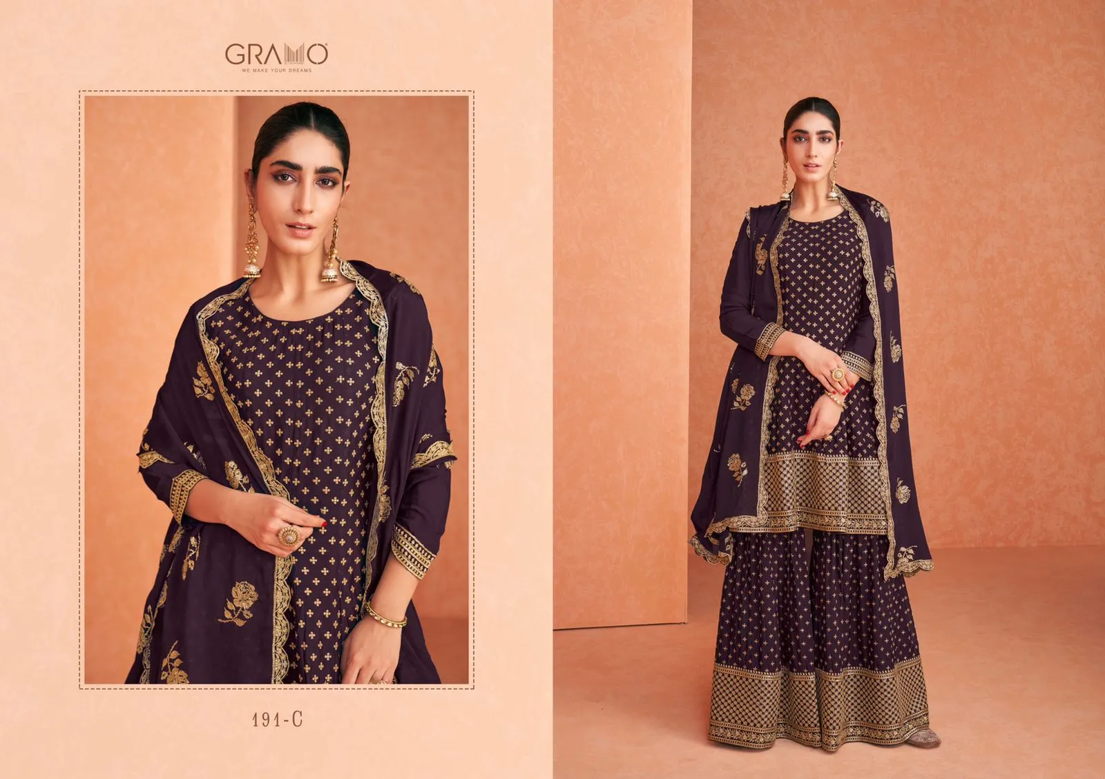 GRAMO COLOUR SPECIAL VOL 3 GEORGETTE SALWAR SUIT