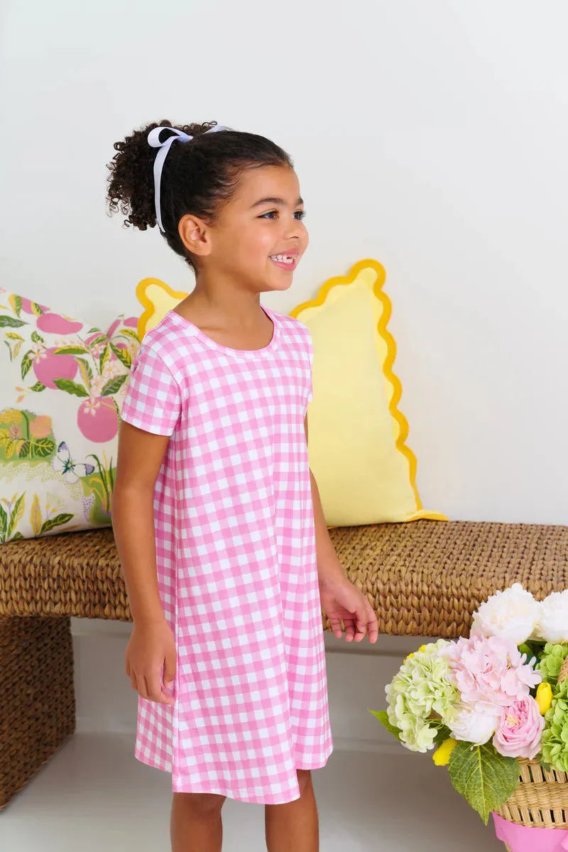 Hamptons Pink Gingham Polly Play Dress