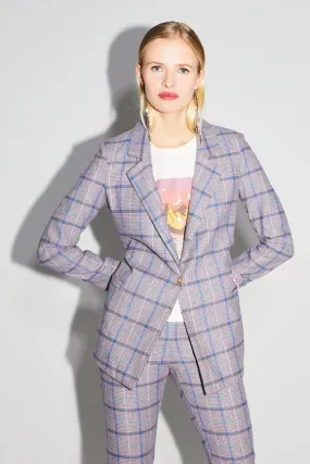 Jimmy Tartan Pink Blazer