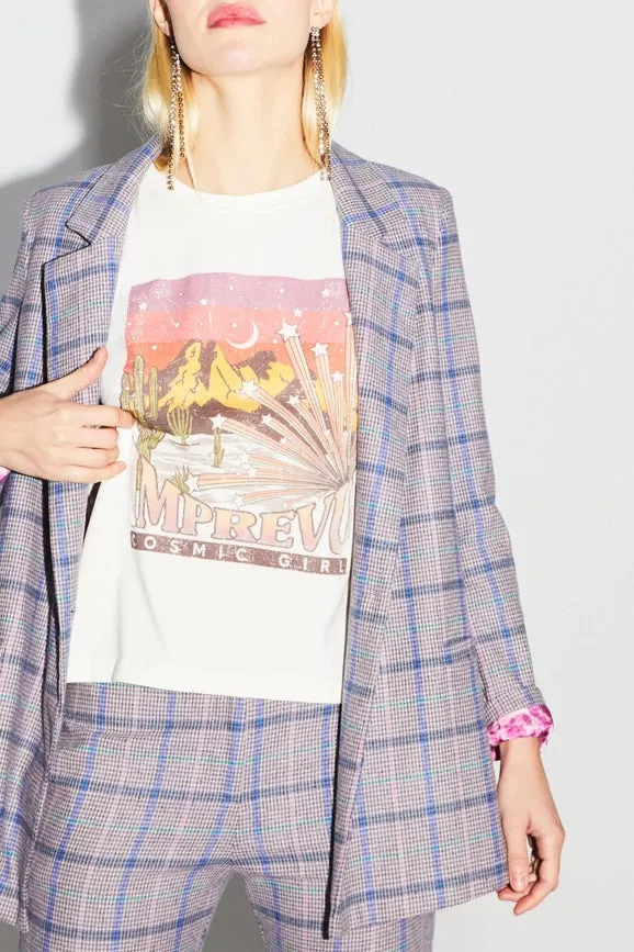 Jimmy Tartan Pink Blazer