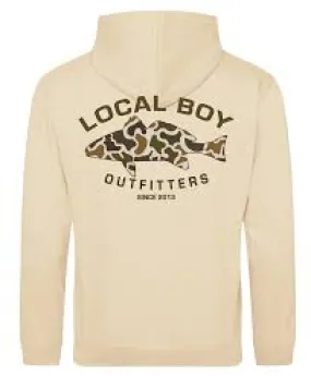 LOCAL BOY MENS Vintage Redfish Cotton Hoodie