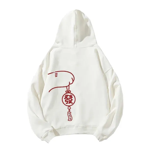 Lucky Cat Cute Matching Couple Hoodies