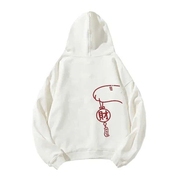 Lucky Cat Cute Matching Couple Hoodies