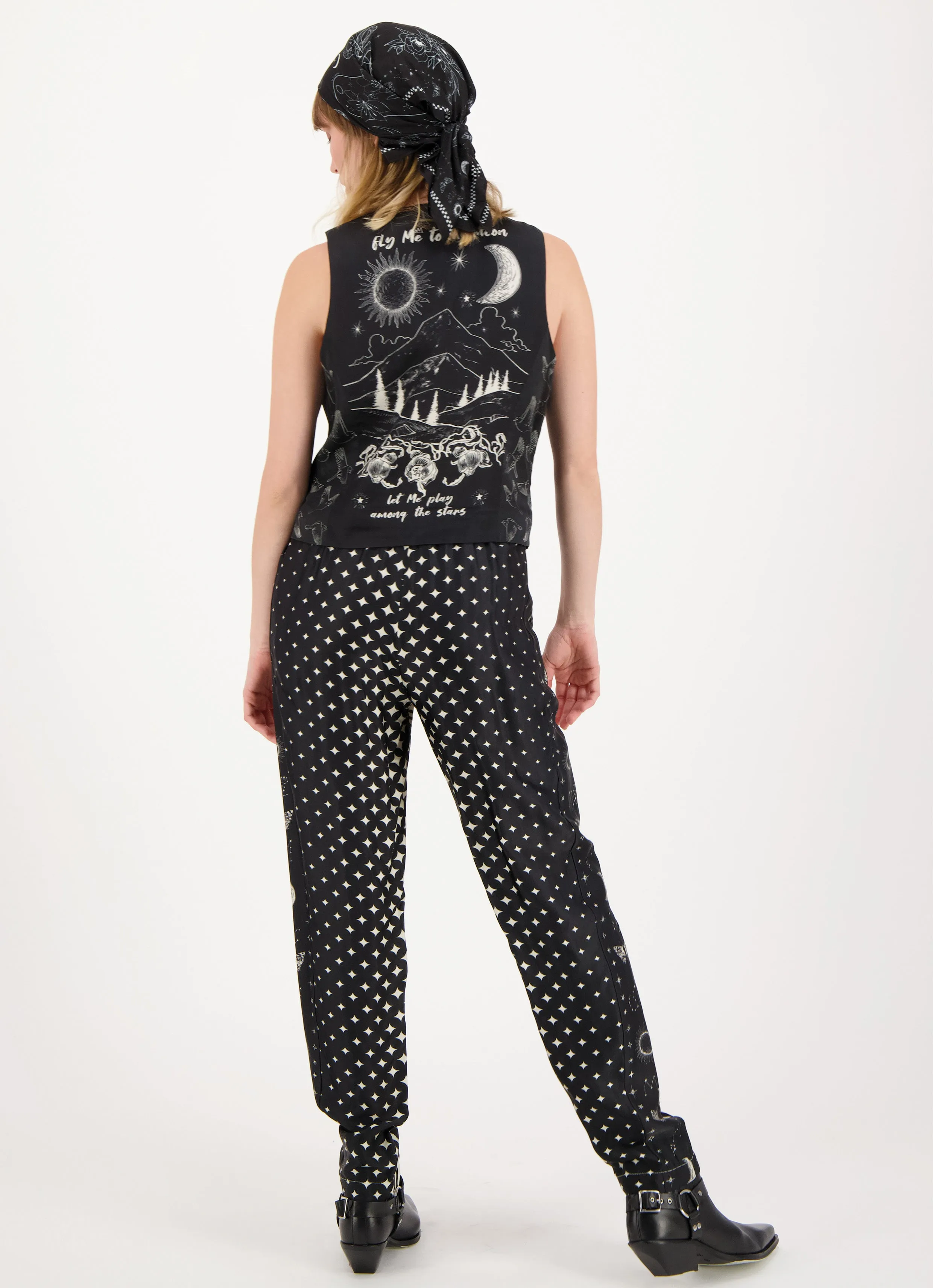 Me369 Ember Black Magic Track Pant